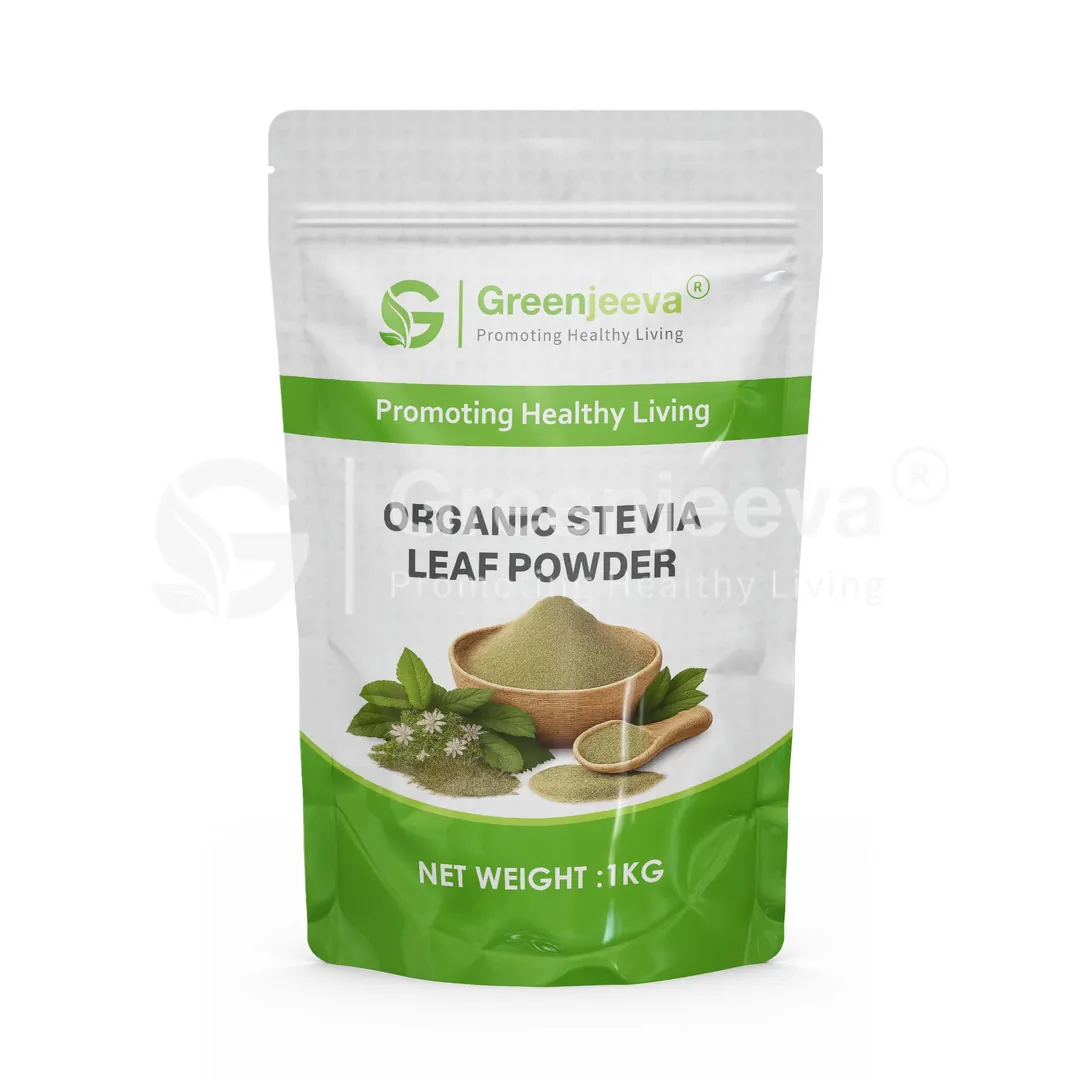 Organic Stevia Leaf Powder Pouch Organic Stevia Leaf Powder Pouch